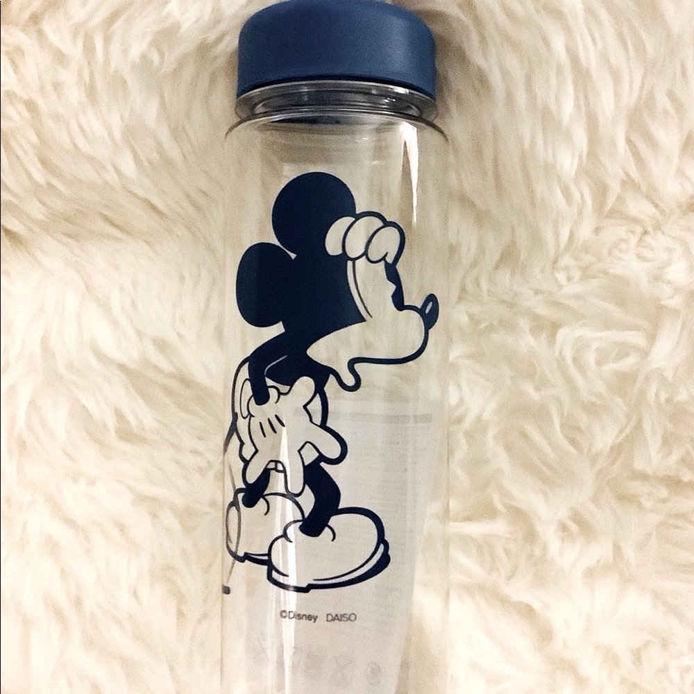 Daiso Disney Mickey Drink Bottle 500ml Blue